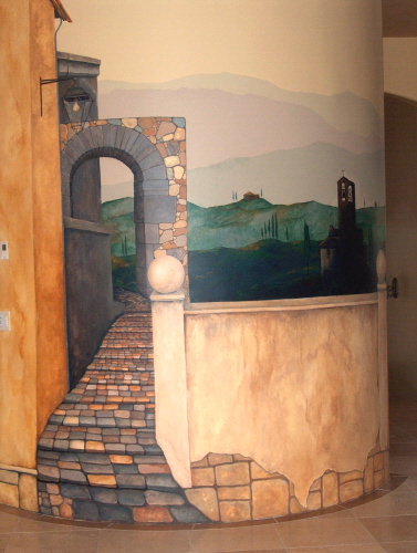 10' x 12' greatroom wall - Italy